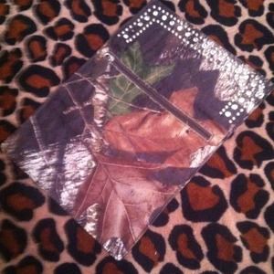 Camo and bling wallet