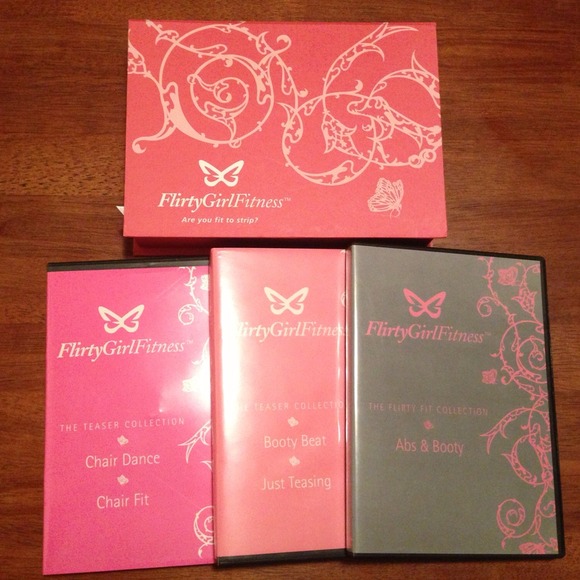 RESERVED 💃Flirty Girl Fitness DVD Set