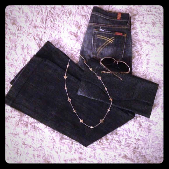 100% Authentic 7 for all mankind DOJOs Sz 28