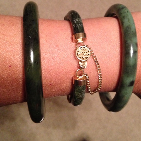 Jade bracelets
