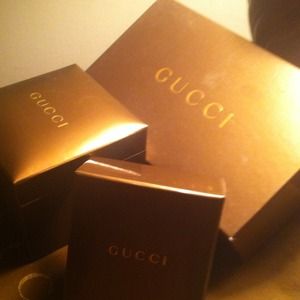 Gucci wallet, jewelry and watch boxes