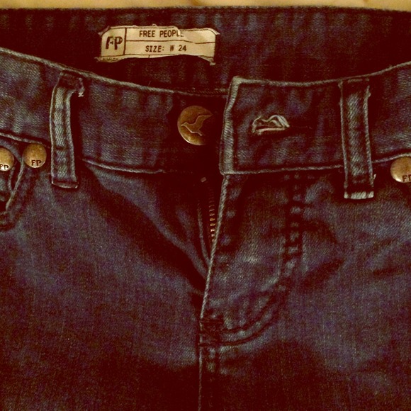 Free People Denim Skinny Jeans