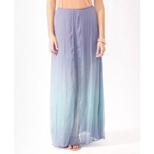 🚫SOLD🚫Layered Ombre Maxi Skirt