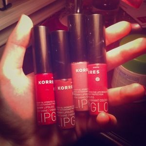 💄 KORRES lip gloss set 💄