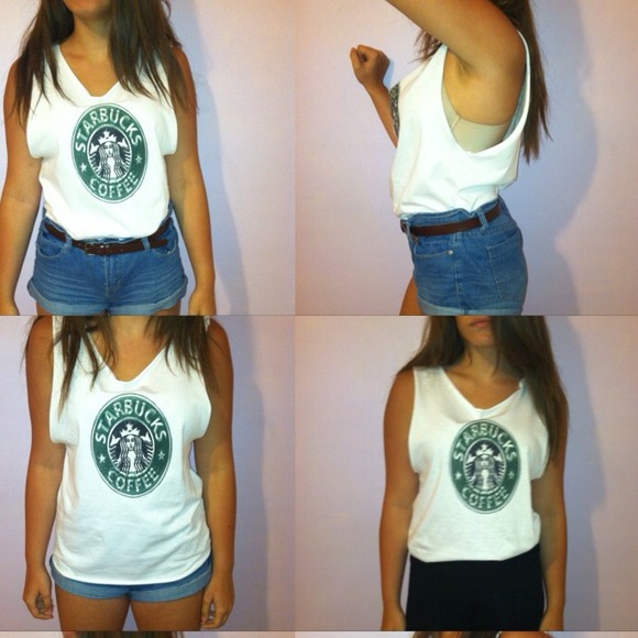 Starbucks Muscle Tank!