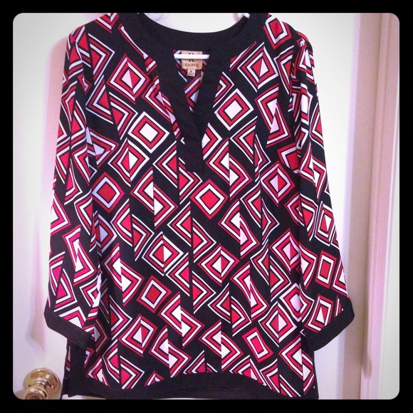 Geometric print tunic - Picture 1 of 2