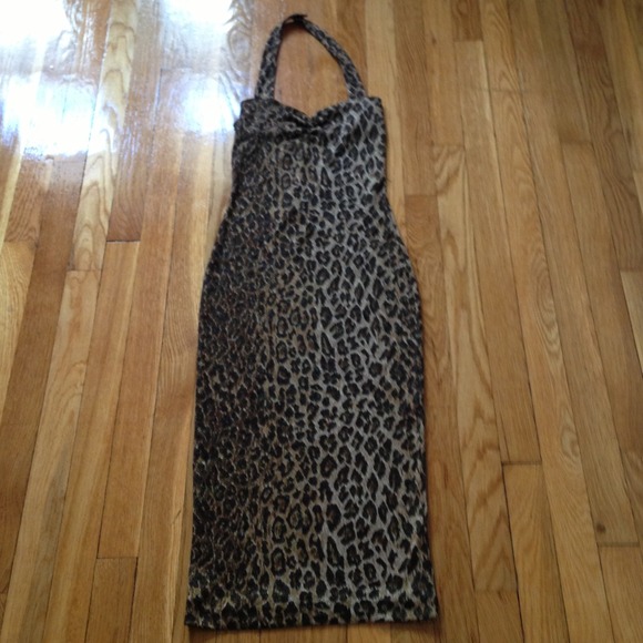 Dolce and Gabbana leopard dress: practically new