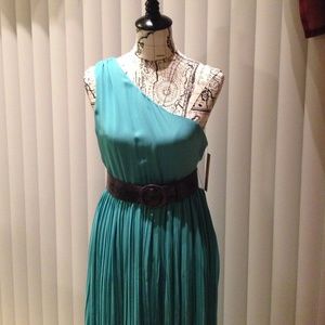 SALE 🎀 Alice + Olivia one shoulder maxi