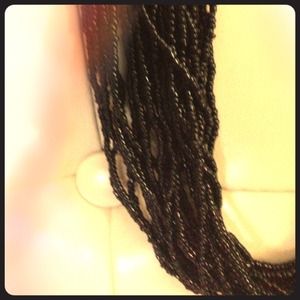 RESERVED Beaded + Pearl Necklace Bundle