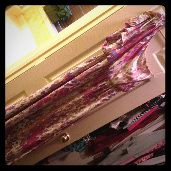 Jessica Simpson summer silk dress