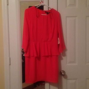 Forever21 peplum dress, never worn (didnt fit)