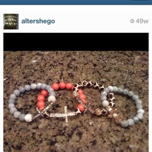 Cross bracelets $25-35 each Cross bracelets $25-35 each