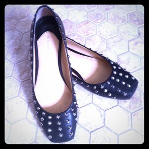 Black Spike/Stud Flats