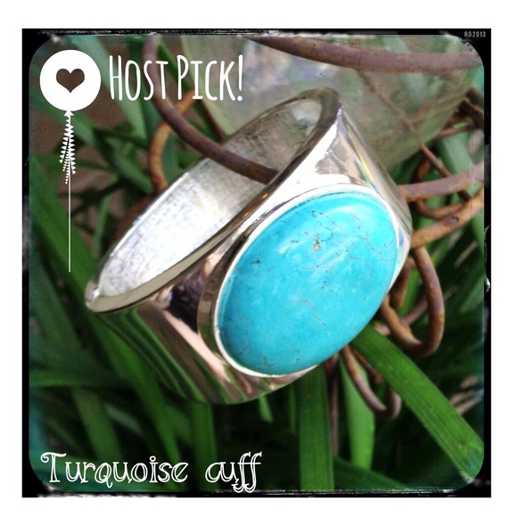 Soho Hearts Jewelry - BEAUTIFUL Turquoise Cuff Bracelet