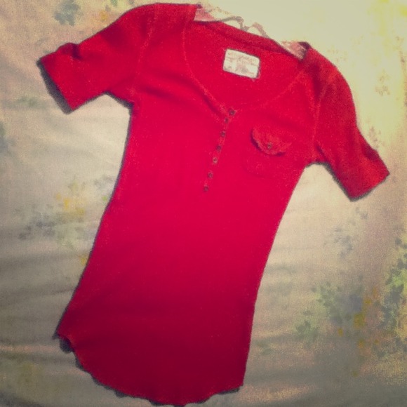 A pink Aeropostale shirt