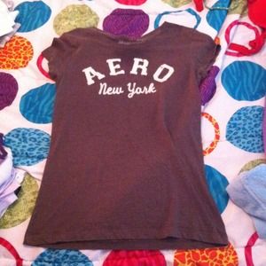 Aeropostale brown shirt
