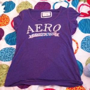 Purple Aeropostale shirt