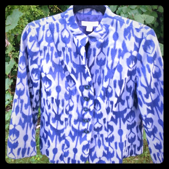 Coldwater Creek Jackets & Blazers - Coldwater Creek Print Jacket
