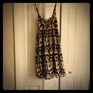 Cotton print dress