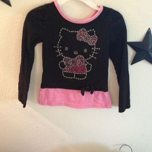 Size 4 hello kitty shirt
