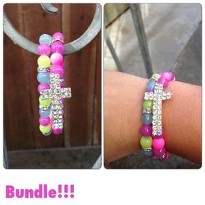 Bundle 2 Cute Unique Handmade bracelets!!