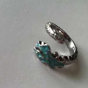 Just Cavalli dragon tail wrap ring!