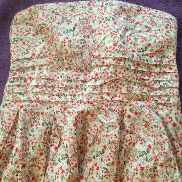 Strapless sundress!