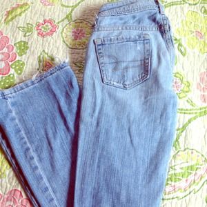 American Eagle Flare Jeans.