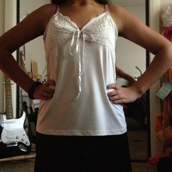 Cute off white cami