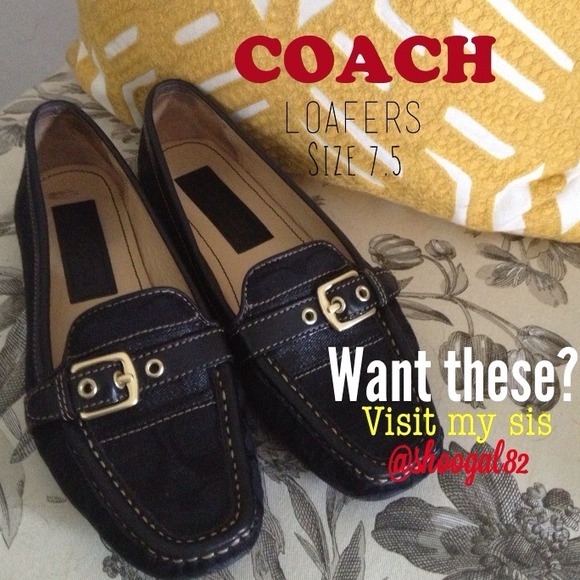 Coach loafers! 👠👠👠