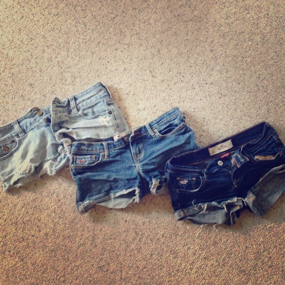 ❌SOLD❌ Denim shorts bundle!