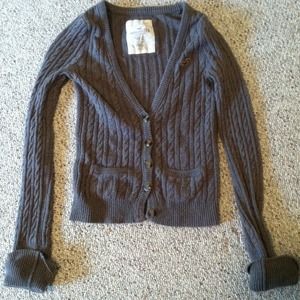 Gray Cardigan/sweater