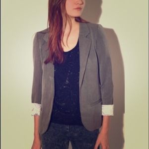 Urban outfitters. Silence + Noise grey blazer