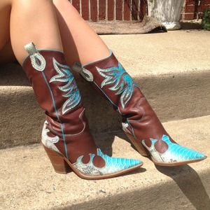 Heeled Cowboy Boots