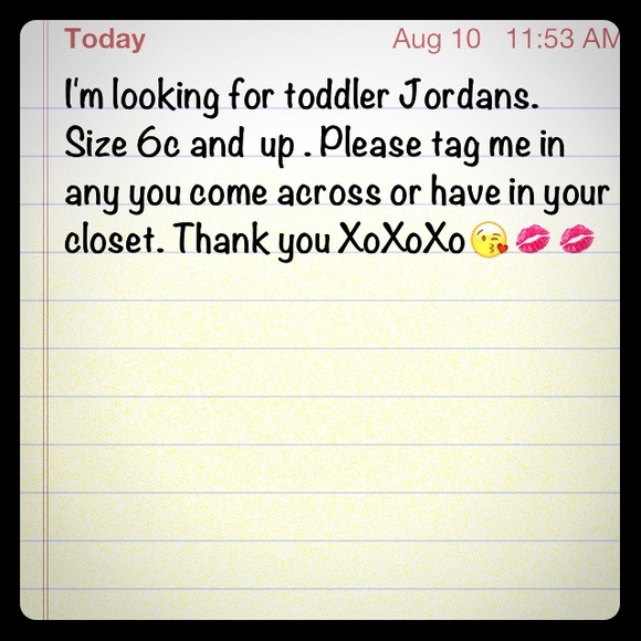 Toddler Jordan's