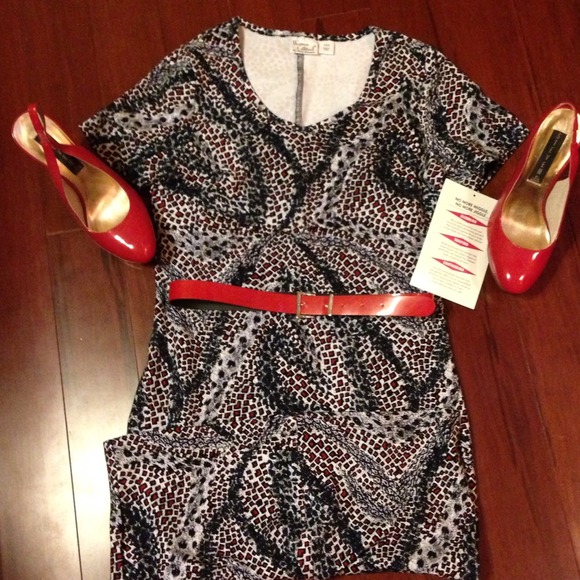 💛Sold❤Women with control shaping animal dress!