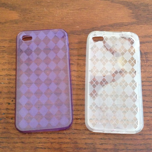 2 plaid 4/4s cases iphone super cute!