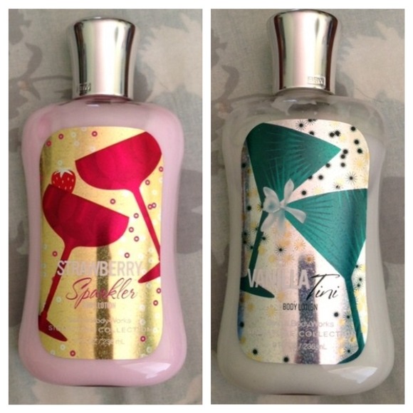 Strawberry  and Vanilla Body Lotion Bundle