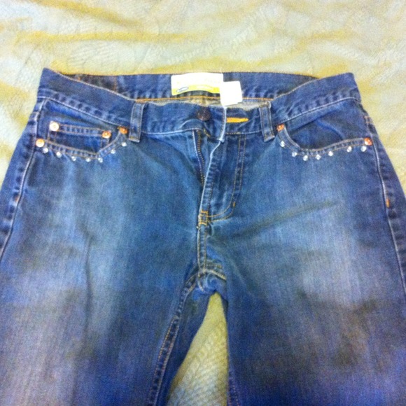 Old Navy Low Waist Boot-Cut Jeans. Size 4.