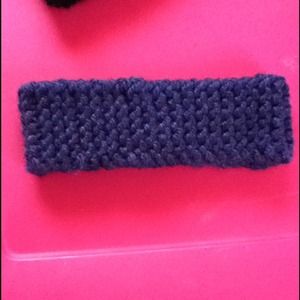 SOLD Large Blue Knit Headband
