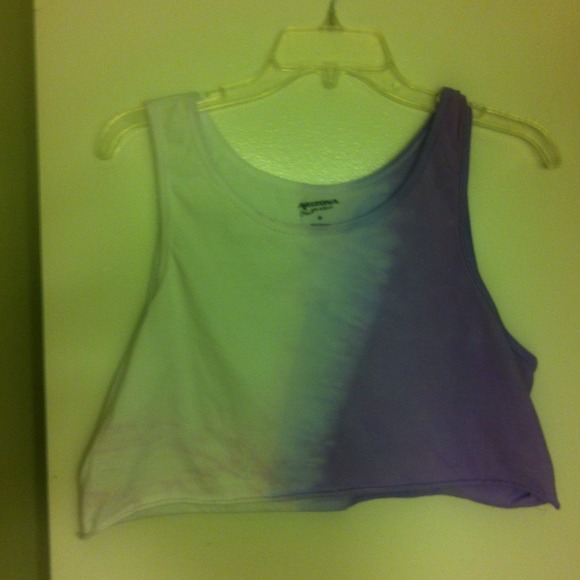Midriff dip dyed crop top - Picture 1 of 1