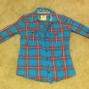 Hollister Plaid Shirt