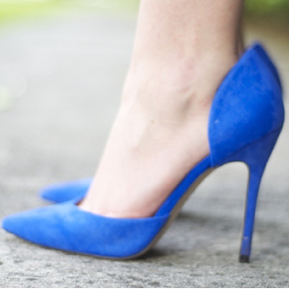 Blue Zara Pumps