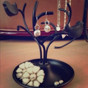 Bird & Branch Jewelry Tree with dish
