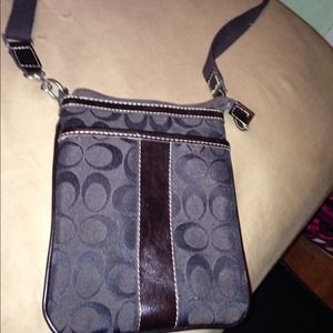 Coach cross body bag