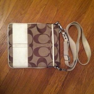 Coach cross-body purse