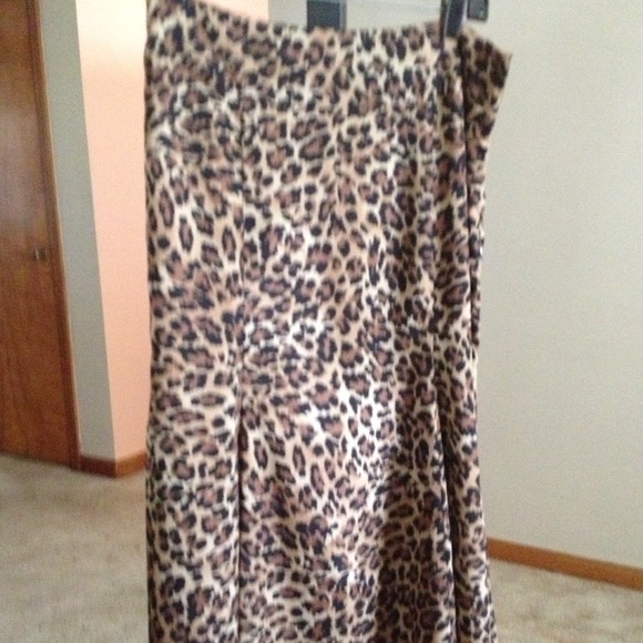 Animal Print Skirt