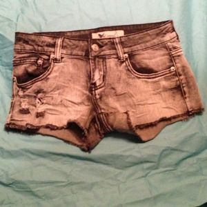 Wet Seal black and grey shorts