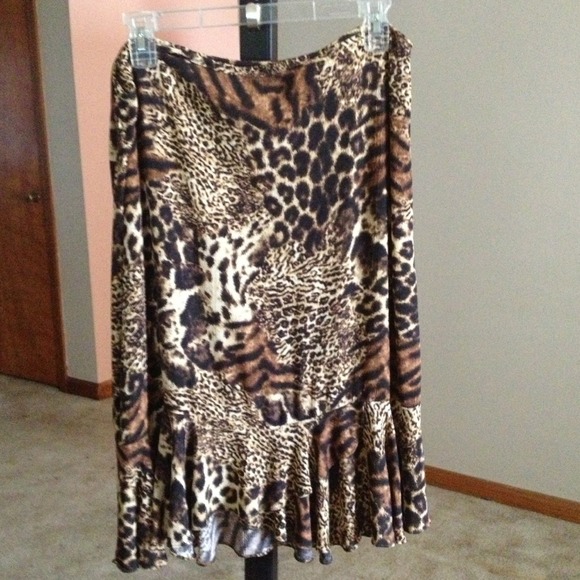 Adorable Animal Print Skirt