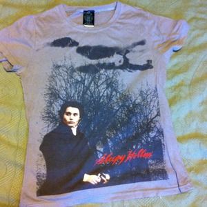 Johnny Depp Sleepy Hollow movie tee. Size M.